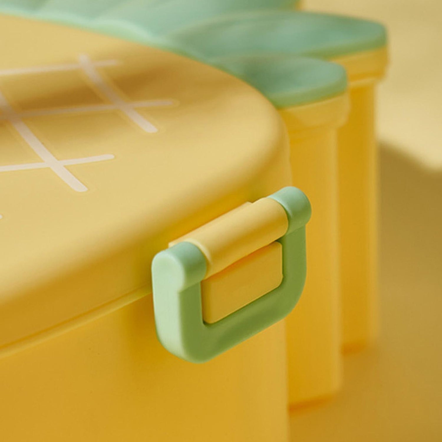 5729 Kids Lunch Box Cute Pineapple Shaped Bento Box with Fork Spoon Snack Candy Container Microwave Portable Office Lunch Box (1 Pc / With Spoon, Fork & Color Box) 5729 Kids Lunch Box Cute Pineapple Shaped Bento Box with Fork Spoon Snack Candy Container Microwave Portable Office Lunch Box (1 Pc / With Spoon, Fork & Color Box)